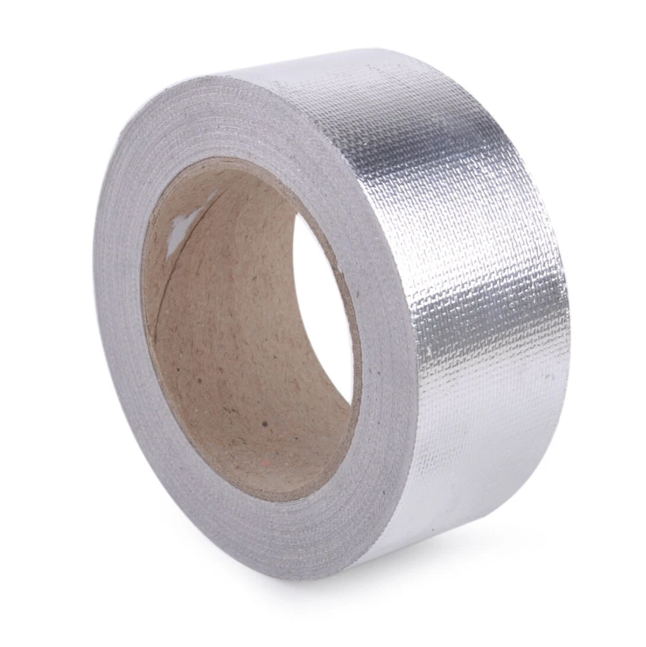 Cinta de protección térmica de aluminio de 82 pies * 48 mm envolvente universal para tubo de escape turbo para automóvil Foto 4 de 4