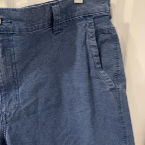 Duluth Trading Co Mens Rip Stop Shorts Standard Fit Size 40 Blue - Picture 2 of 8