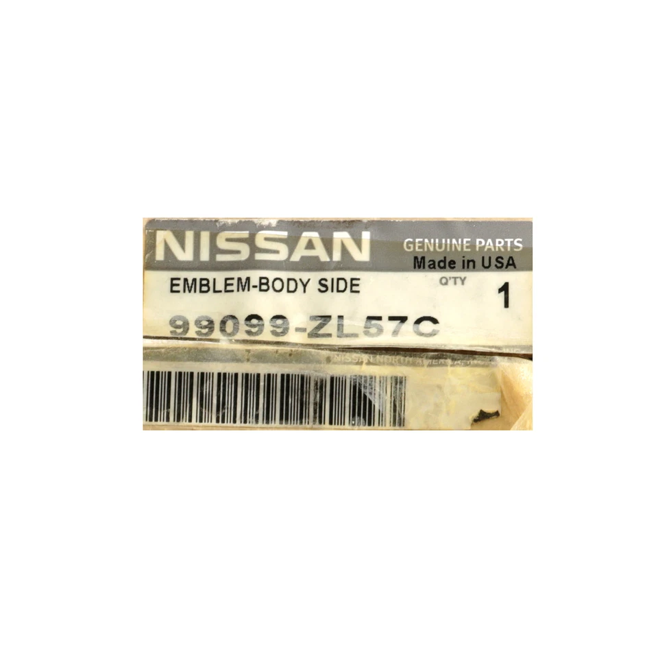 OEM 2012-2014 Nissan Frontier Truck Bed Side Decal Sticker NEW 99099-ZL57C - Image 3 of 3