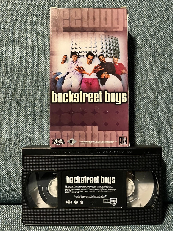 90s  Music VHS Lot: NSYNC BACKSTREET BOYS BRITNEY SPEARS 98 DEGREES NKOTB - Image 4 of 4