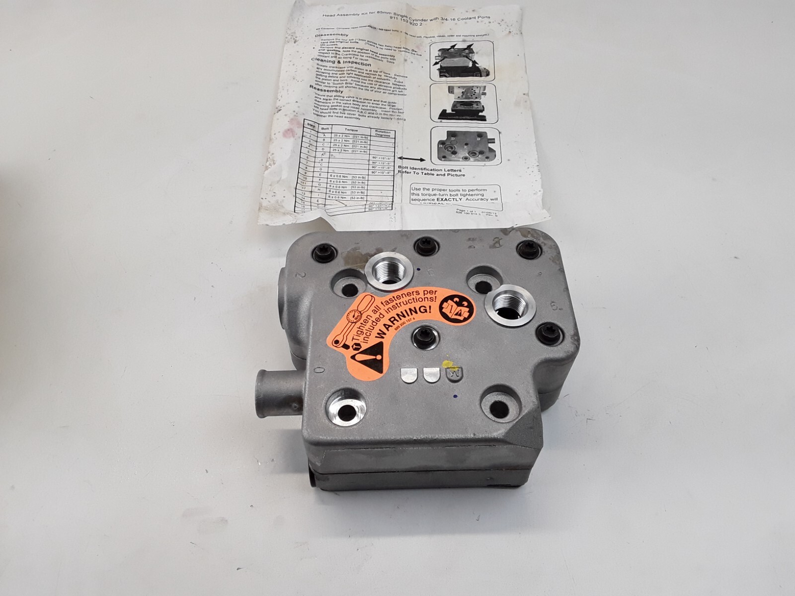 Genuine OEM Wabco 9121406576 For Cummins 4309439 Air Compressor 