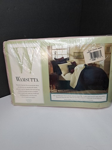 New Vintage Wamsutta Supercale Plus Twin Fitted Sheet Pink D#1 - Picture 3 of 4