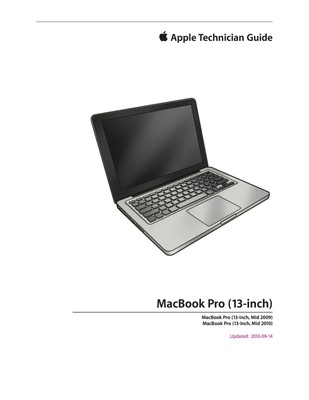 Macbook Pro Mid 2015 Service Manual