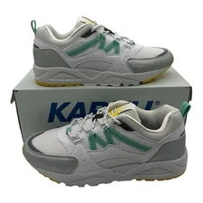 Karhu Fusion 2.0 Running Shoes Mens 8 Womens 9.5 Silver White Sneakers F804101