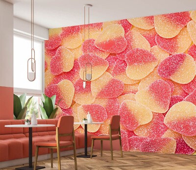 3D Liebe Süßigkeiten C5860 Tapete Wandbild Fototapete Abnehmbarer Amy