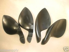 4 PCs Ebony Violin Chin Rest 4/4, Violin parts