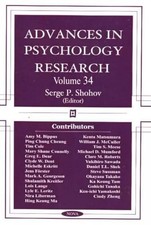 Advances in Psychology Research: Volume 34 by...