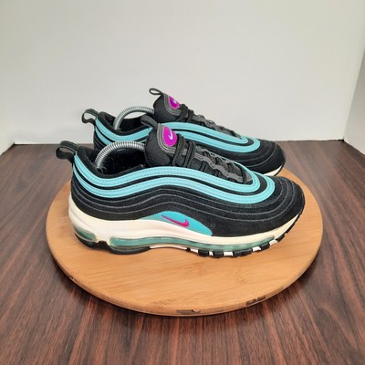 Nike Air Max 97 Womens 7 (5.5Y) Shoes Aurora Hyper Violet Athletic Sneakers