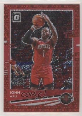 2020-21 Panini Donruss Optic Fast Break Red Prizm 2/85 John Wall #53 1t9
