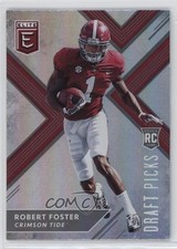 2018 Panini Elite Draft Picks Draft Picks Variation Robert Foster #143 12hh