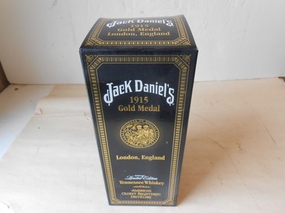 JACK DANIELS 1915 GOLD MEDAL LONDON ENGLAND LIMITED EDITION BOX