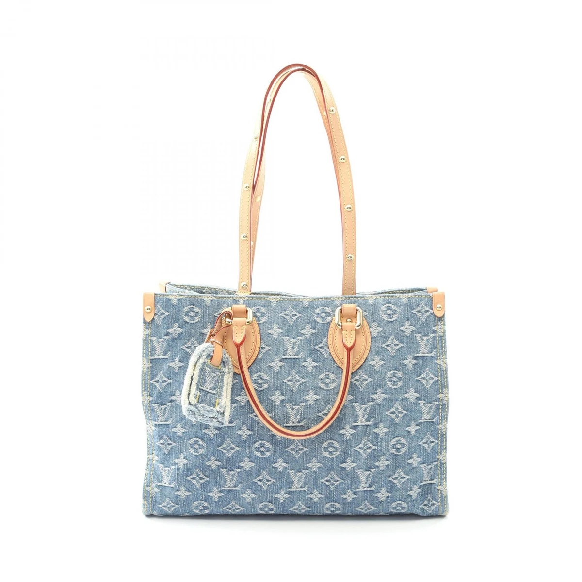 Louis Vuitton Denim Exterior Tote Bags & Handbags for Women for