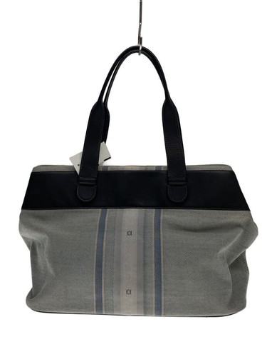 LOEWE Handbag Canvas Silver
