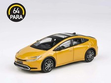 1/64 Paragon 2025 Toyota Prius LHD Yellow Diecast Car Model PA-55607