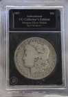 1887 O US Morgan Silver Dollar VG (Bradford Slab)