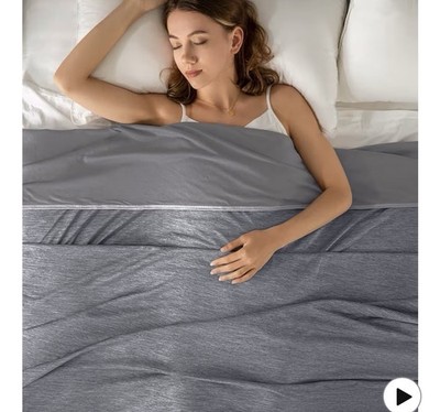 Topcee Refreshing Blanket 90x108 King night sweats/absorbs heat-keep Body cool