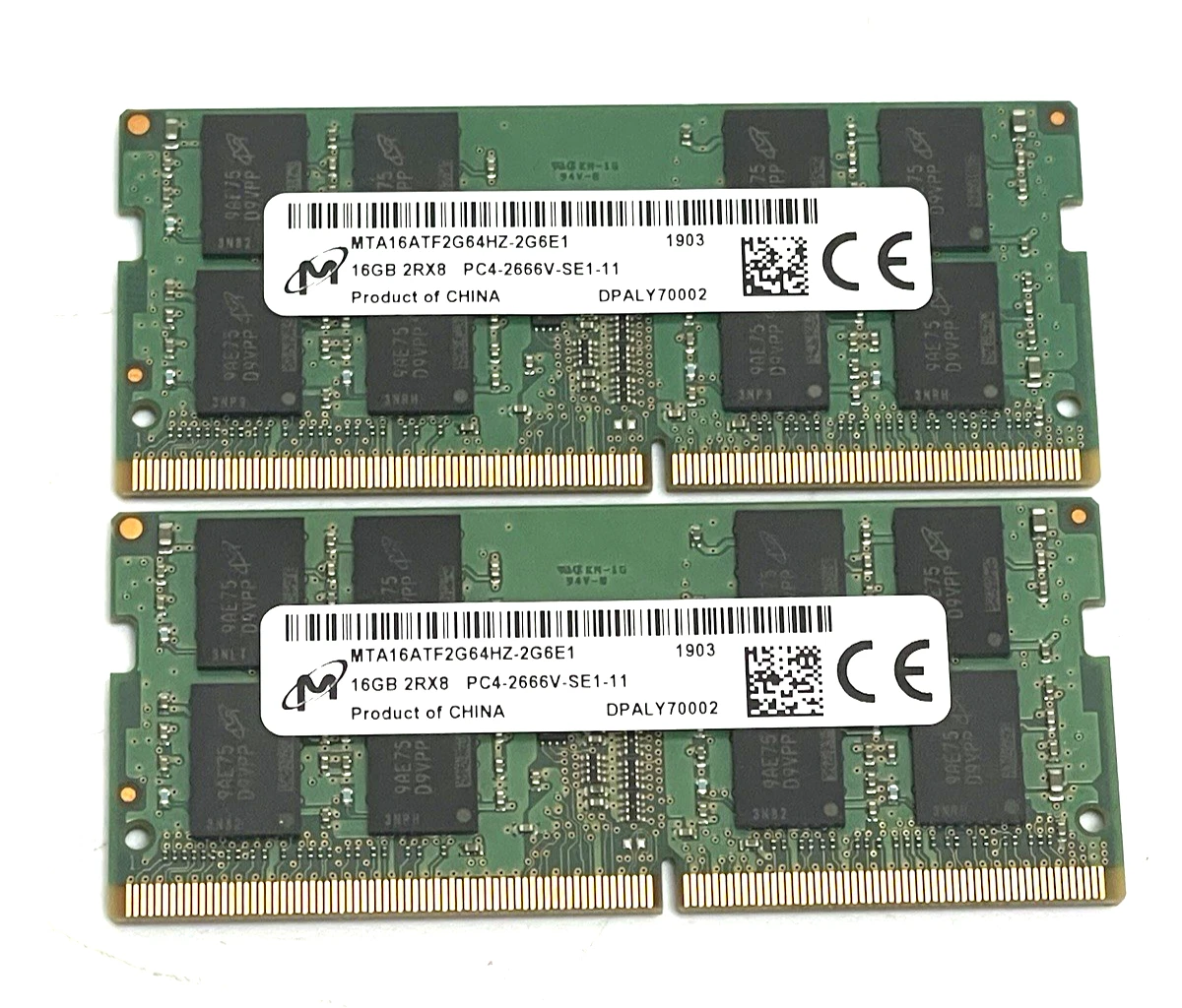 Micron PC4-21300 (DDR4-2666) Bus Speed DDR4 SDRAM Memory (RAM) for