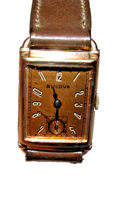 Vintage 1930s/1940s Bulova 14k Gold-Filled Watch 1940s Vintage Gold Filled Ladies Bulova Watch with Original  main image 3