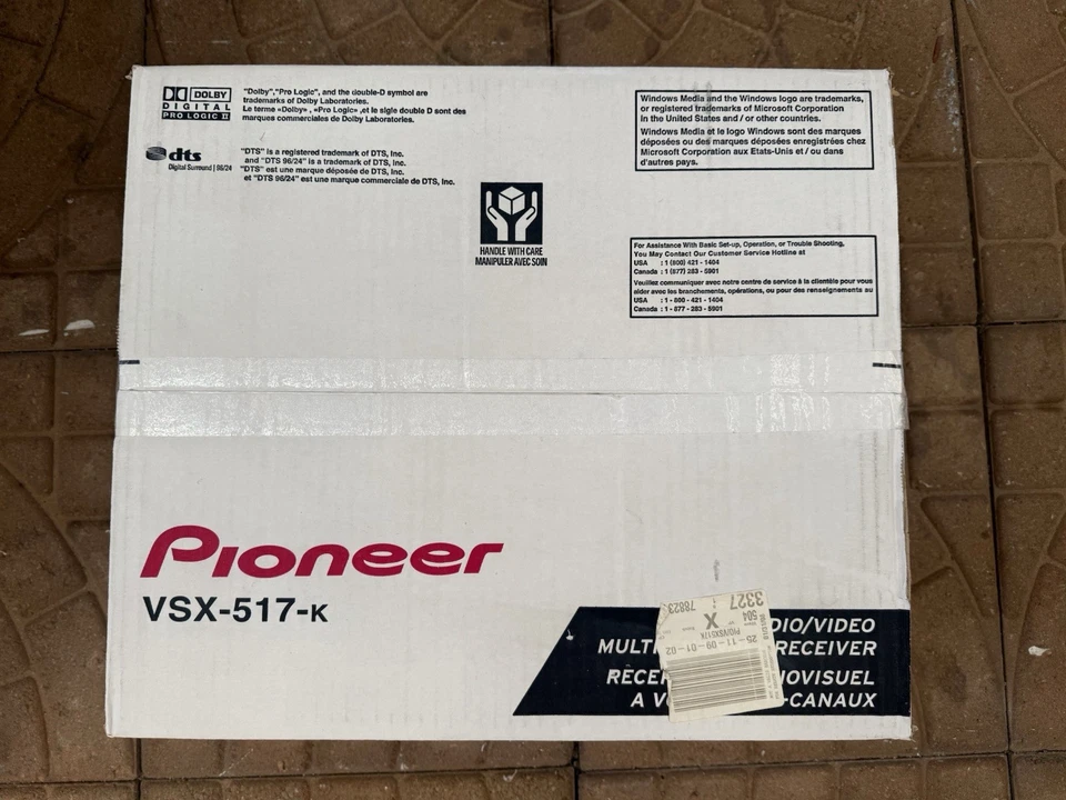 BRAND NEW Pioneer Elite VSX 517 5.1 Channel 110 Watt Receiver - Image 2 of 3