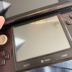 Nintendo 3DS Handheld Video Game Console Black CTR-001 (USA) W Charger US Model