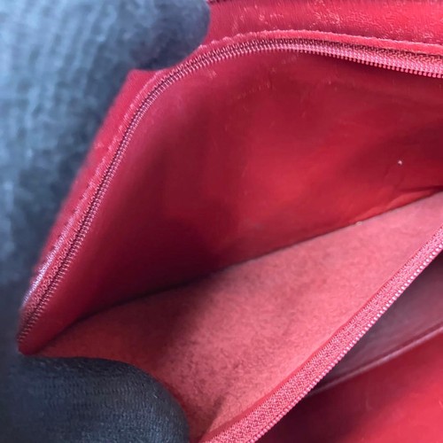 Coach 4161 Schultertasche Umhängetasche Leder rot Logo Anhänger Vintage aus Japan - Bild 14 von 24