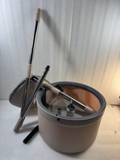 Tower T869009MSH Duo Compact Spin Mop, Built-in Turbine, 2 Internal Containers,