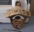 Vintage Coca-Cola Wall Mount Bottle Opener Starr "X" Brown Co