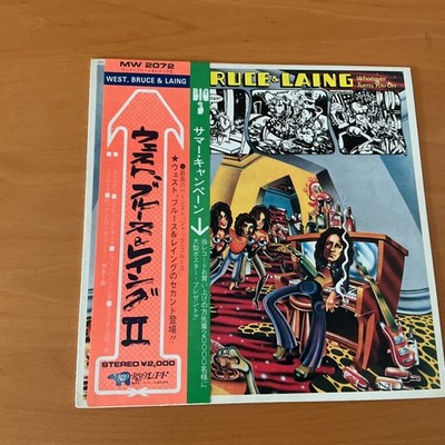 WEST BRUCE & LAING WHATEVER TURNS YOU ON JAPAN LP OBI MW-2072