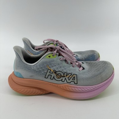 Hoka One One Shoes Mach 6 Womens 8 B Running Illusion Dusk 1147810