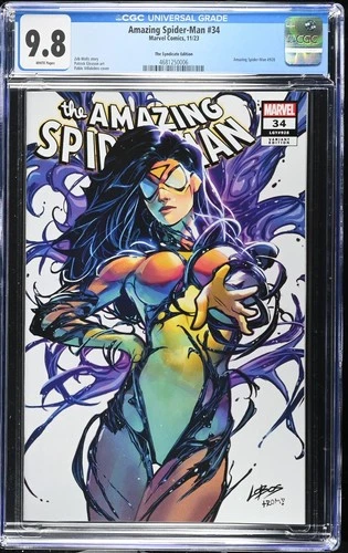 Amazing Spider-Man 34  Pablo Villalobos Variant CGC 9.8 4682146002 Spider-Woman