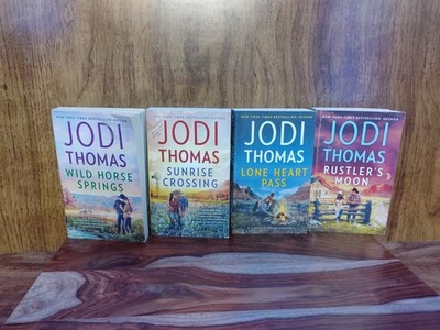 Lot 4 Jodi Thomas Paperbacks Romance Fiction Set w/ Signed Book Mixed Cond