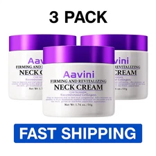 Aavini 3 Jars Face And Neck Cream Firming Lifting Smooths Wrinkles Women Care