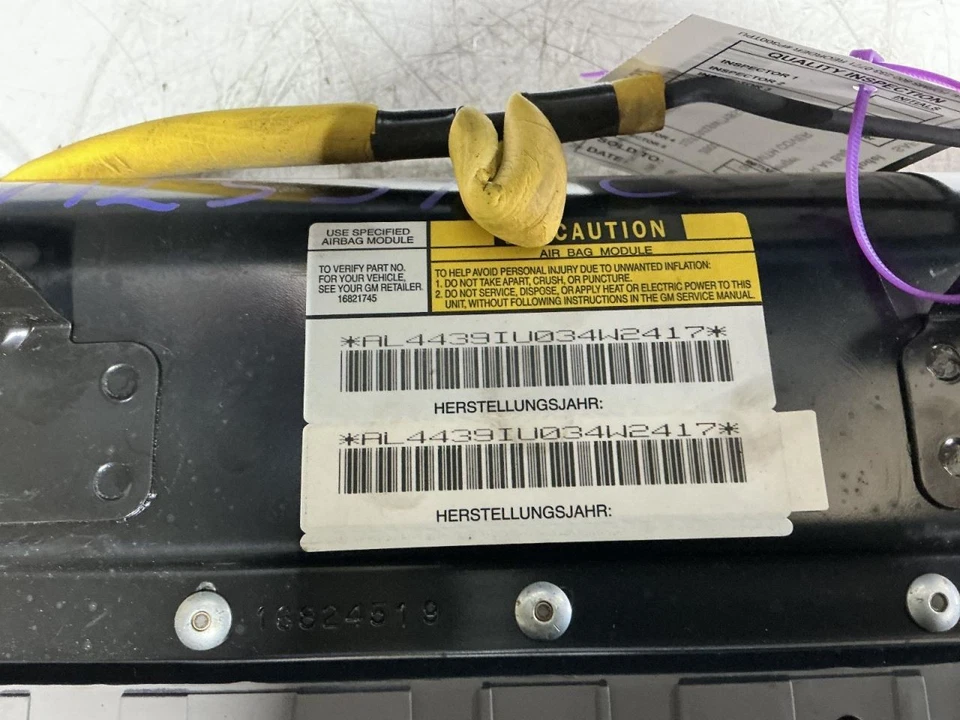 Passenger Right Air Bag Passenger Fits 00-01 ASTRO 847763 Foto 2 de 4