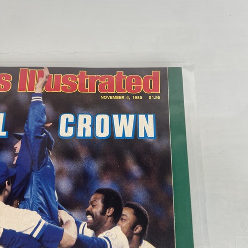 Sports Illustrated Magazine November 4 1985 A Royal Crown Kansas City Royals - Picture 4 of 7