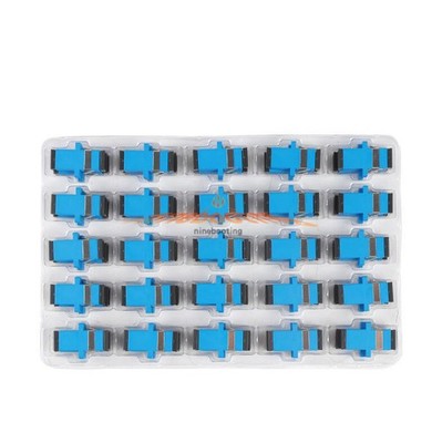 200x SC-SC Coupler Fiber Optic Connector Adapter SC UPC SM Flange Simplex