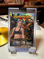 Here's a $10,000 Ronda Rousey Autograph from 2012 Topps Finest You May Never See Again 11