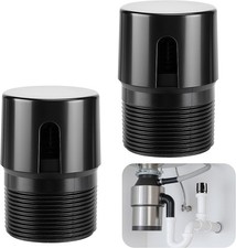 ABS Plumbing Vent 1.5 Inch Black 2 Pcs