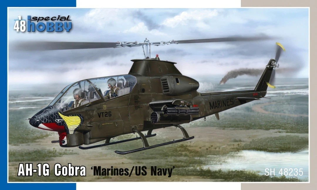 Special Hobby SH48235 1:48th scale AH-1G Cobra 'Marines/US Navy'
