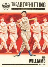 2021 PANINI - DIAMOND KINGS BASEBALL THE ART OF HITTING TED WILLIAMS BOSTON