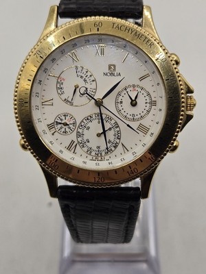 Rare Citizen Noblia 41mm Men's Multifunction Watch. New Battery