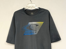O'Neill Basic Skins Rash Guard Shirt Men's Sz XL 50 Ultraviolet Protection Blue