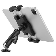 Aluminum Heavy Duty Drill Base Tablet Holder for Car,Tablet Mount for