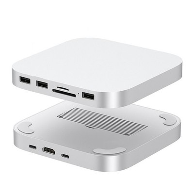 Für   USB C Hub mit M.2 SSD-Gehäuse für   / Pro Stand Type-C Dock Station U5972