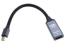 Mini DisplayPort to HDMI 2.1 Adapter 8K UHD Supports Multi Screens HDR UltraHD