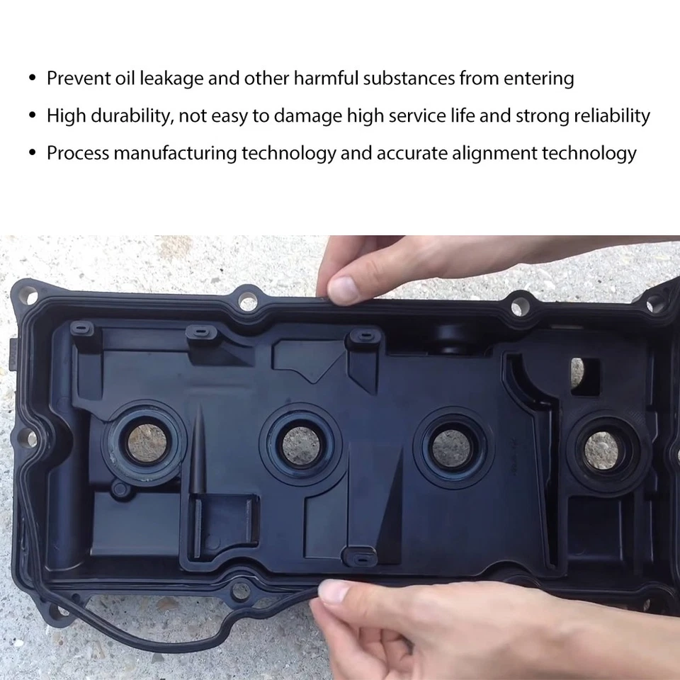 Junta de cubierta de válvula VS50608R compatible con Nissan Murano 2003-2007 3,5 L V6 GAS DOHC EA Foto 2 de 4