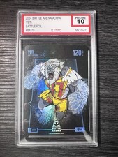 Bo Jackson Battle Arena Yeti (Travis Kelce) Ice Battlefoil Graded 10