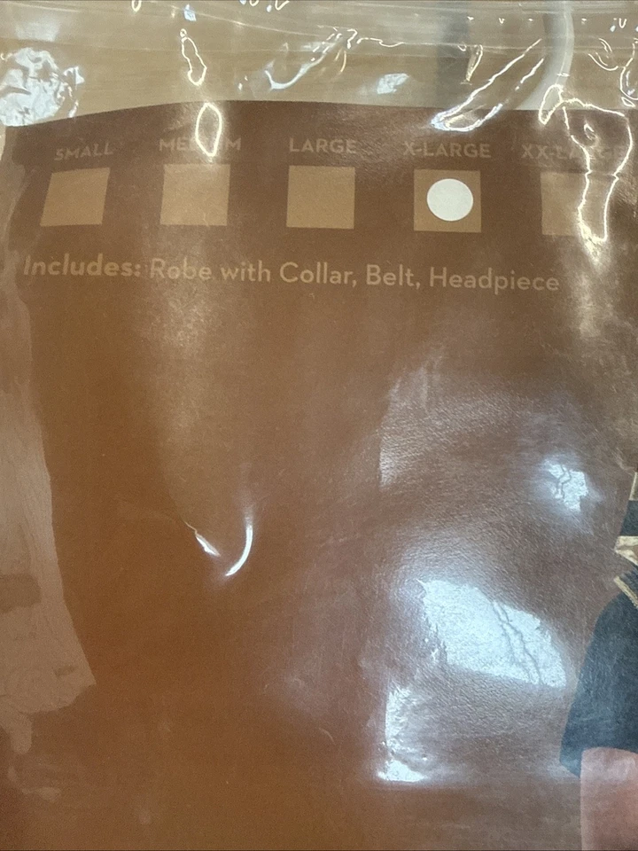 Disfraz de Halloween Hauntlook Faraón Egipcio para Hombre Rey de Egipto Túnicas Talla XL Foto 3 de 4