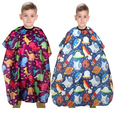 YELEGAI Kids Hair Cutting Cape (2 Pack) Professional Children Salon