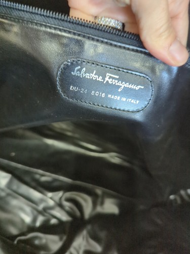 Salvatore Ferragamo Valigia Trasporto Marrone Borsone Bagaglio Vintage Borsone Weekender - Foto 11 di 18
