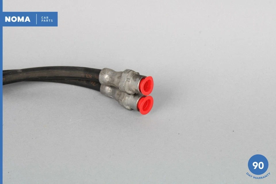 06-10 Juego de tubos de manguera de freno trasero izquierdo y derecho BMW 328i 335i E92 E90 E82 OEM Foto 2 de 4